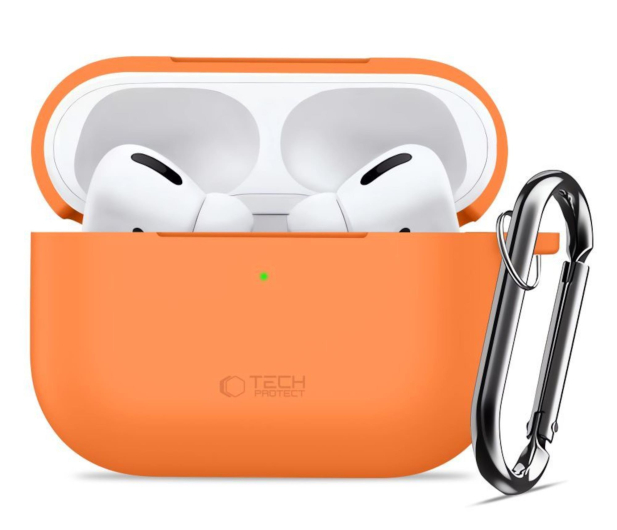 Tech-Protect Silicone Hook Do Apple Airpods Pro 3 Cosmic Orange - 1367338 - zdjęcie 2